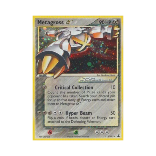 포켓몬 TCG 메타그로스 RH EX 델타 스페이시스 (영문판)