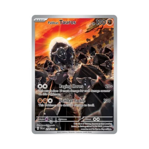 포켓몬 TCG 팔데아 켄타로스 IR 팔데아 이볼브드 (영문판)
