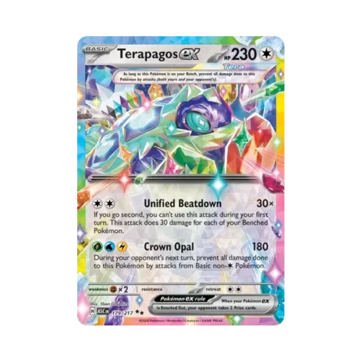 Pokemon TCG Terapagos ex DR Mega Evolution Ascended Heroes (English Ver.)