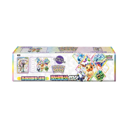 포켓몬 TCG 스칼렛&바이올렛 플레이매트 세트 테라스탈 페스타 ex 박스 (한글판) 카드 이미지