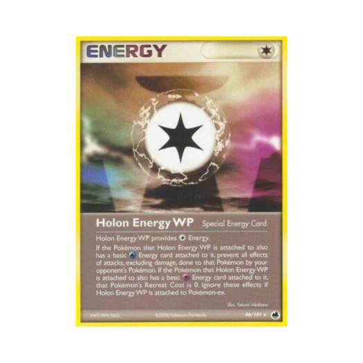 포켓몬 TCG 홀론 에너지 물 초 R EX 드래곤 프론티어스 (영문판)