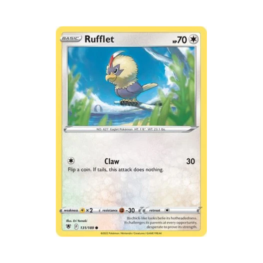 Pokemon TCG Rufflet C Astral Radiance (English Ver.)