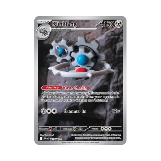 Pokemon TCG Klinklang IR Black Bolt (English Ver.)