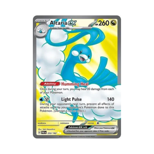 포켓몬 TCG 파비코리 ex UR 파라독스 리프트 (영문판)