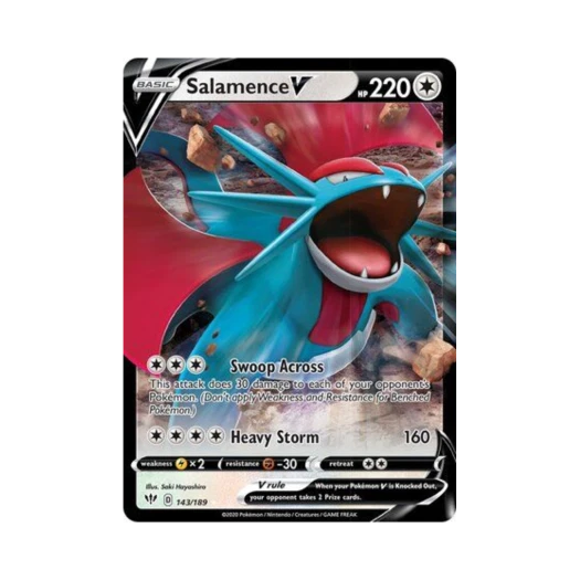 포켓몬 TCG 보만다 V HRV 다크니스 어블레이즈 (영문판)