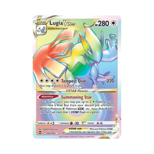 Pokemon TCG Lugia VSTAR RR Silver Tempest (English Ver.)