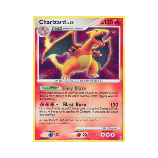 Pokemon TCG Charizard RH Secret Wonders (English Ver.)