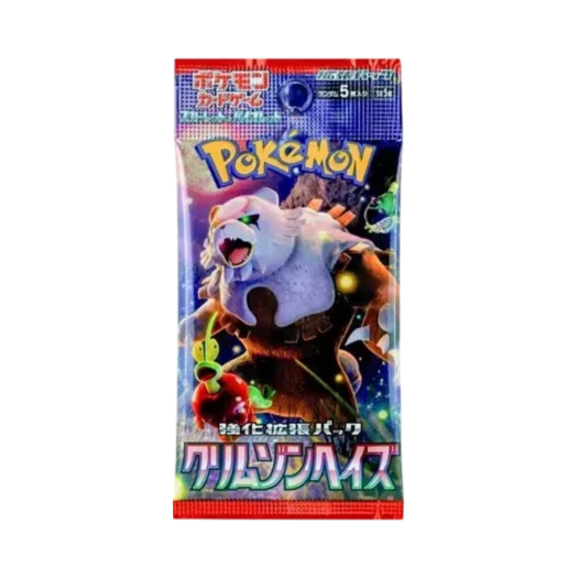 포켓몬 TCG 스칼렛&바이올렛 확장팩 크림슨 헤이즈 팩 (5장/일어판) 카드 이미지