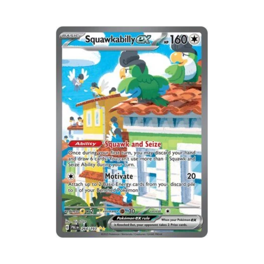 포켓몬 TCG 시비꼬 ex SIR 팔데아 이볼브드 (영문판)