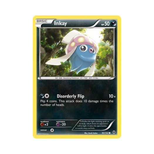 Pokemon TCG Inkay C BREAKthrough (English Ver.)