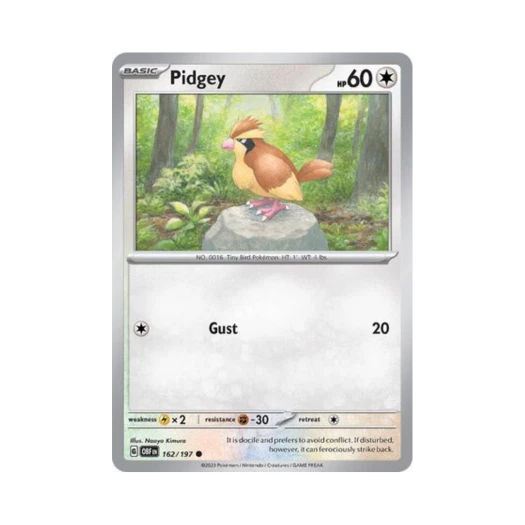 포켓몬 TCG 구구 C 옵시디언 플레임즈 (영문판) 카드 이미지