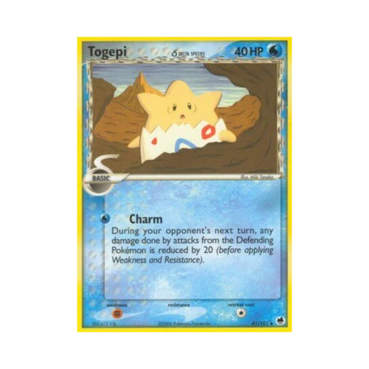 포켓몬 TCG 토게피 U EX 드래곤 프론티어스 (영문판)