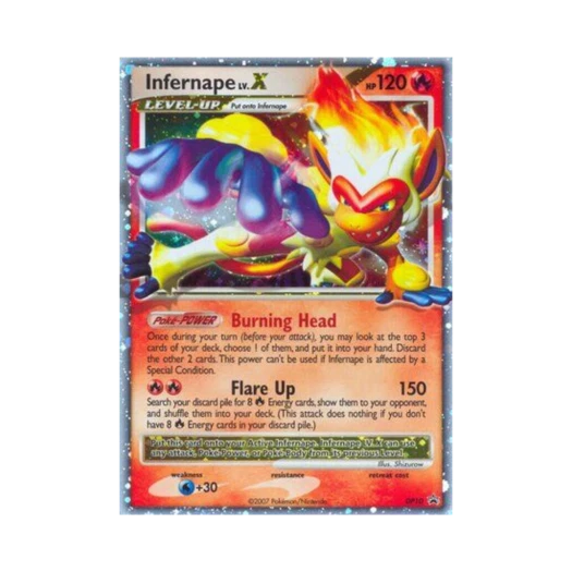 Pokemon TCG Infernape LV.X P Diamond & Pearl Promos (English Ver.)