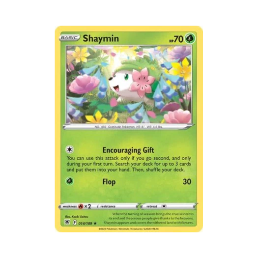 포켓몬 TCG 쉐이미 R 아스트랄 레디안스 (영문판)