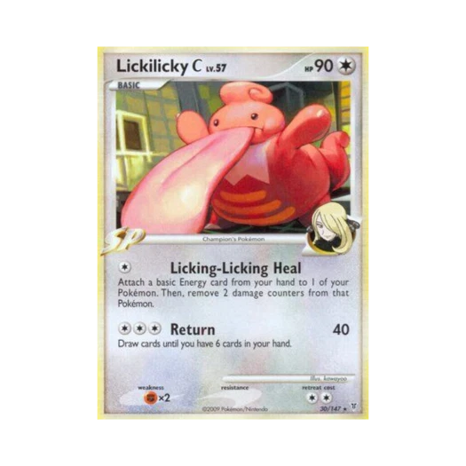 Pokemon TCG Lickilicky C R Supreme Victors (English Ver.)
