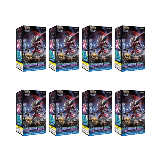 포켓몬 TCG 썬&문 확장팩 알로라의 달빛 8 박스 (총 240팩/한글판)