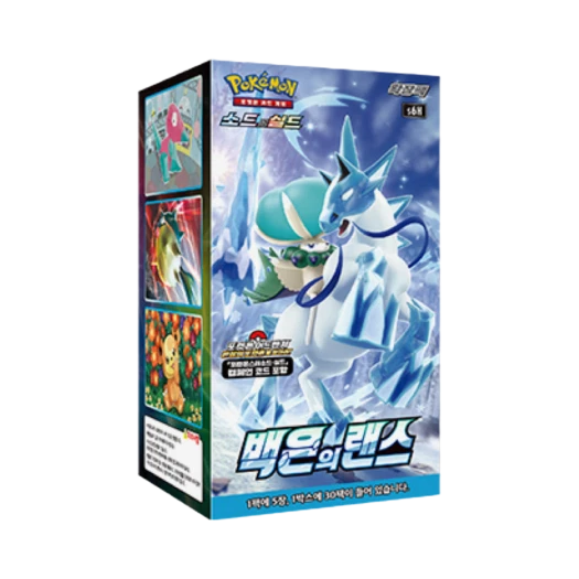 포켓몬 TCG 소드&실드 확장팩 브이맥스 백은의 랜스 박스 (30팩/한글판) 카드 이미지