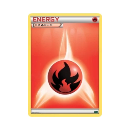 Pokemon TCG Basic Fire Energy M Rayquaza-ex Mega Battle Deck (Korean Ver.)