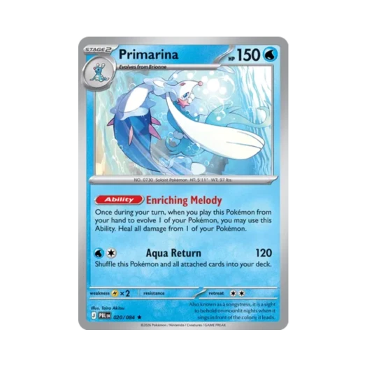 포켓몬 TCG 누리레느 R 피치 블랙 (영문판) 카드 이미지