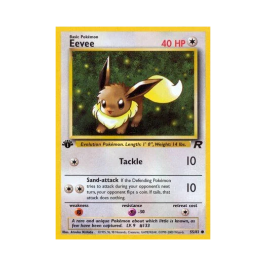 Pokemon TCG Eevee C Team Rocket (English Ver.)