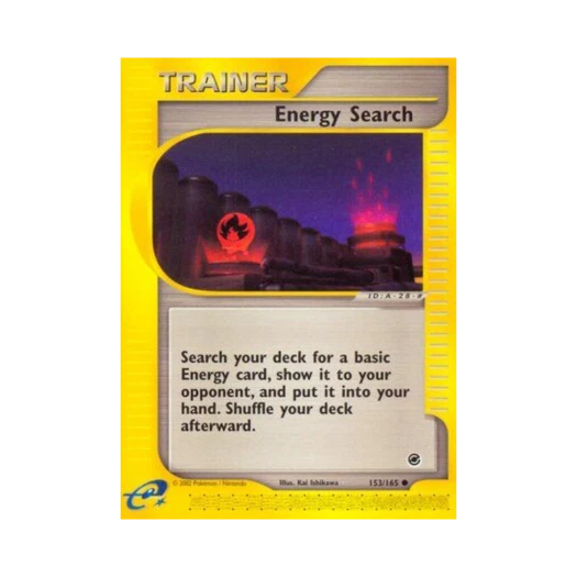 Pokemon TCG Energy Search C Expedition Base Set (English Ver.)