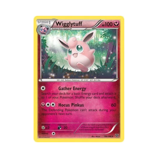포켓몬 TCG 푸크린 R XY (영문판)