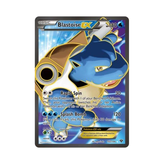 Pokemon TCG Blastoise EX RU XY (English Ver.)