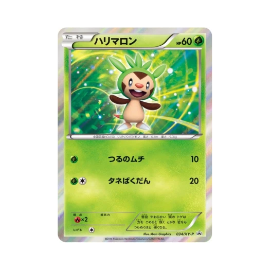 포켓몬 TCG 도치마론 P XY 프로모 카드 (일어판) 카드 이미지