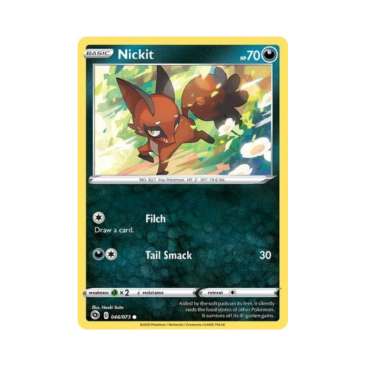 Pokemon TCG Nickit C Champion's Path (English Ver.)