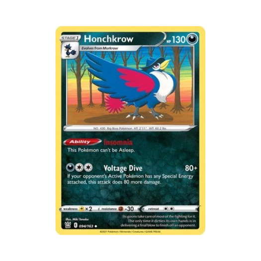 포켓몬 TCG 돈크로우 U 배틀 스타일즈 (영문판)