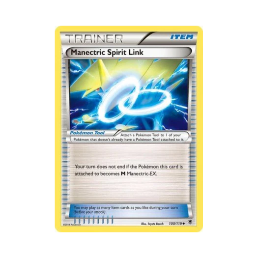 Pokemon TCG Manectric Spirit Link U Phantom Forces (English Ver.)