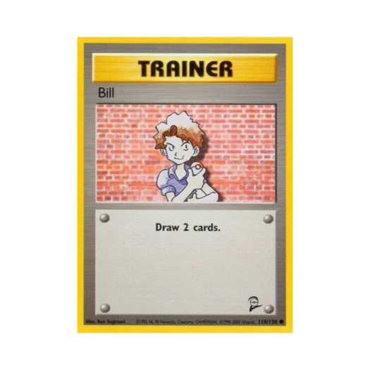 Pokemon TCG Bill C Base Set 2 (English Ver.)