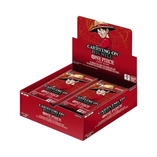 원피스 TCG 부스터 팩 계승되는 의지 박스 (24팩/영문판) 카드 이미지