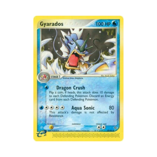 포켓몬 TCG 갸라도스 U EX 드래곤 (영문판)