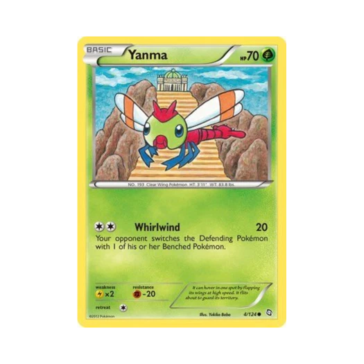 Pokemon TCG Yanma C Dragons Exalted (English Ver.)