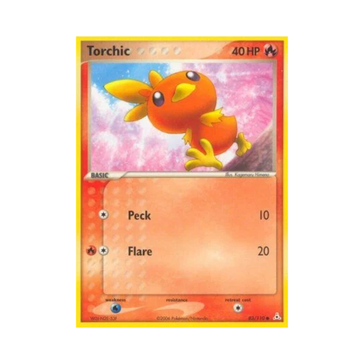 Pokemon TCG Torchic C EX Holon Phantoms (English Ver.)
