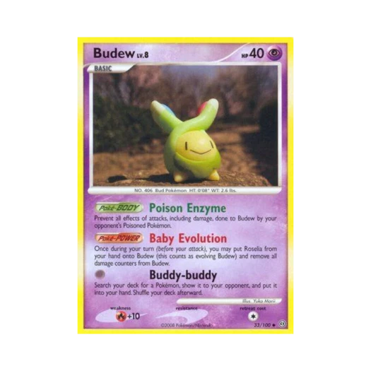 Pokemon TCG Budew U Stormfront (English Ver.)