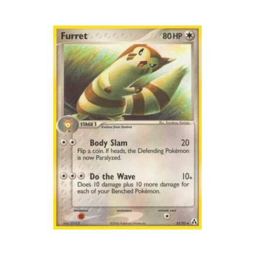 포켓몬 TCG 다꼬리 U EX 레전드 메이커 (영문판)