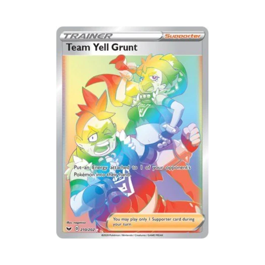 포켓몬 TCG 옐단의 조무래기 RR 소드 & 실드 (영문판)