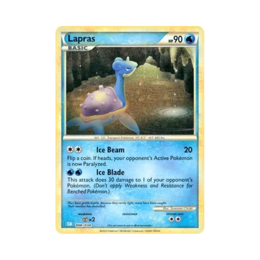 Pokemon TCG Lapras Pokemon TCG Classic (English Ver.)
