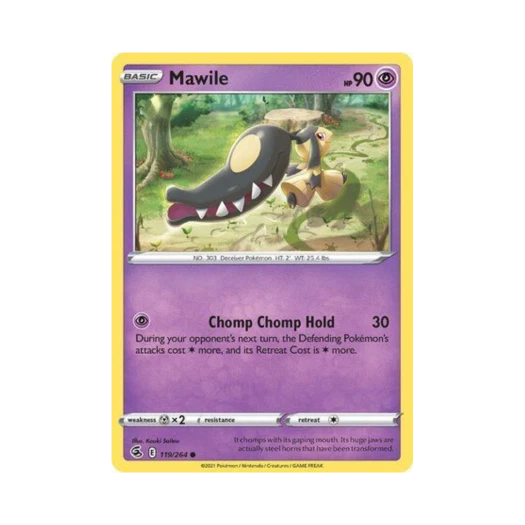 포켓몬 TCG 입치트 C 퓨전 스트라이크 (영문판)