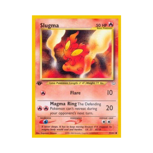 포켓몬 TCG 마그마그 C 네오 레버레이션 (영문판)
