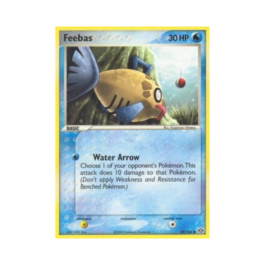 Pokemon TCG Feebas C EX Emerald (English Ver.)