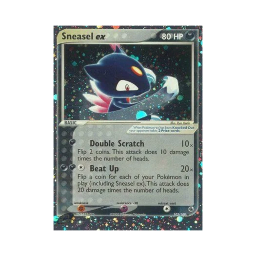Pokemon TCG Sneasel ex RHe EX Ruby & Sapphire (English Ver.)