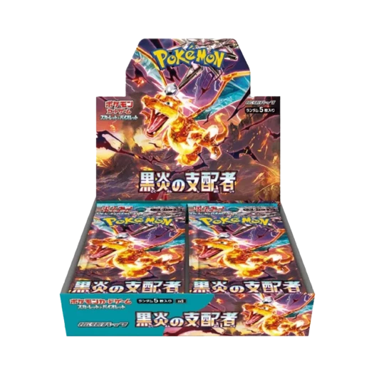 Pokemon TCG Scarlet & Violet Expansion Pack Ruler of the Black Flame Box (Japanese Ver.)