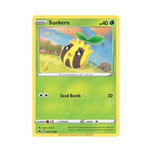 포켓몬 TCG 해너츠 C 크라운 제니스 (영문판)