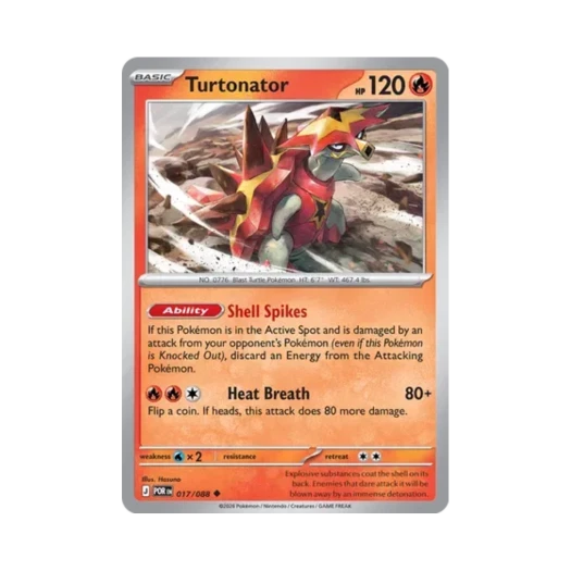 포켓몬 TCG 폭거북스 U 퍼펙트 오더 (영문판) 카드 이미지