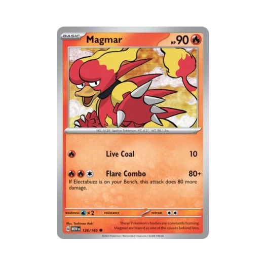 포켓몬 TCG 마그마 C 스칼렛 & 바이올렛 151 (영문판) 카드 이미지