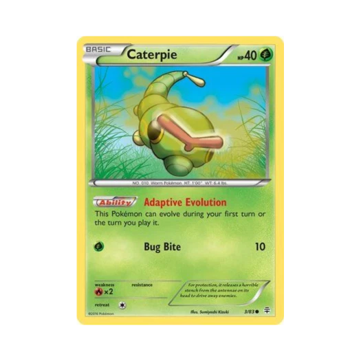 포켓몬 TCG 캐터피 C 제네레이션즈 (영문판)