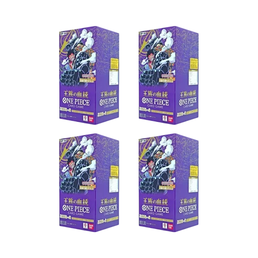 원피스 TCG OP-10 부스터 팩 왕족의 혈통 4 박스 (96팩/일어판) 카드 이미지